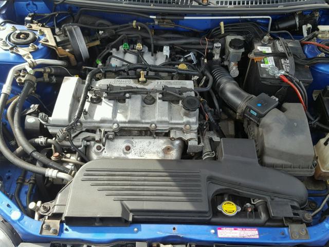 JM1BJ225530178677 - 2003 MAZDA PROTEGE DX BLUE photo 7