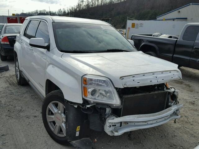 2CTALMEC4B6260874 - 2011 GMC TERRAIN SL WHITE photo 1