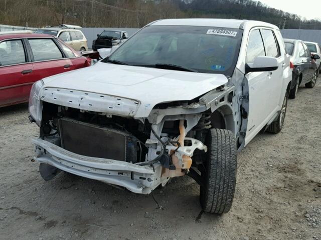 2CTALMEC4B6260874 - 2011 GMC TERRAIN SL WHITE photo 2