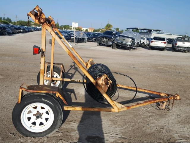 NOVIN000083936816 - 1996 UTILITY TRAILER ORANGE photo 7