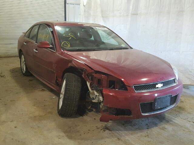 2G1WC5E32D1107572 - 2013 CHEVROLET IMPALA LTZ RED photo 1