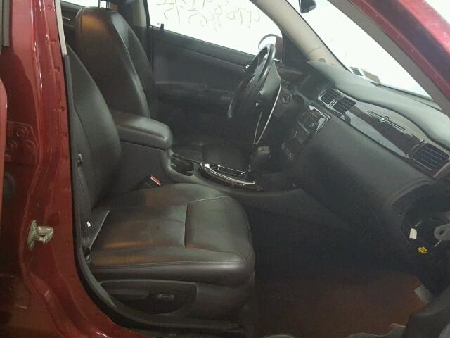 2G1WC5E32D1107572 - 2013 CHEVROLET IMPALA LTZ RED photo 5