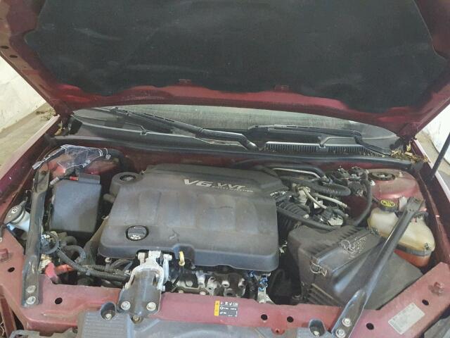 2G1WC5E32D1107572 - 2013 CHEVROLET IMPALA LTZ RED photo 7