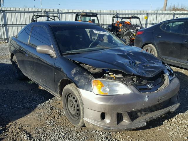 1HGEM21582L063544 - 2002 HONDA CIVIC LX BLACK photo 1