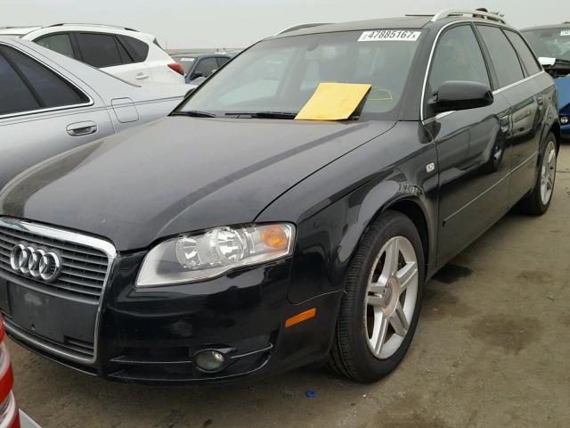 WAUKF78E56A133126 - 2006 AUDI A4 2.0T AV BLACK photo 2