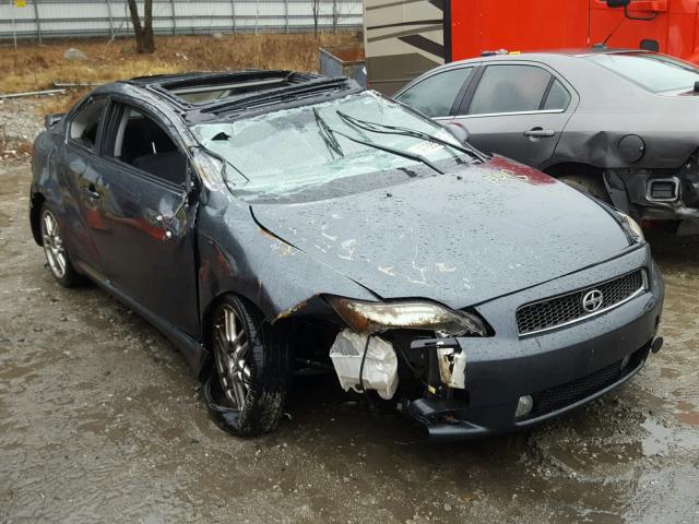 JTKDE177470155035 - 2007 TOYOTA SCION TC ნაცრისფერი ფოტო 1