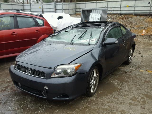 JTKDE177470155035 - 2007 TOYOTA SCION TC GRAY photo 2