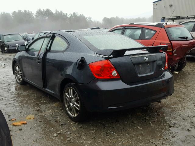 JTKDE177470155035 - 2007 TOYOTA SCION TC ნაცრისფერი ფოტო 3