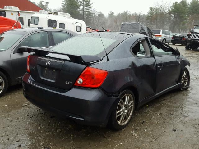 JTKDE177470155035 - 2007 TOYOTA SCION TC ნაცრისფერი ფოტო 4