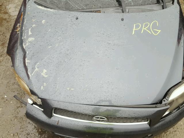 JTKDE177470155035 - 2007 TOYOTA SCION TC ნაცრისფერი ფოტო 7