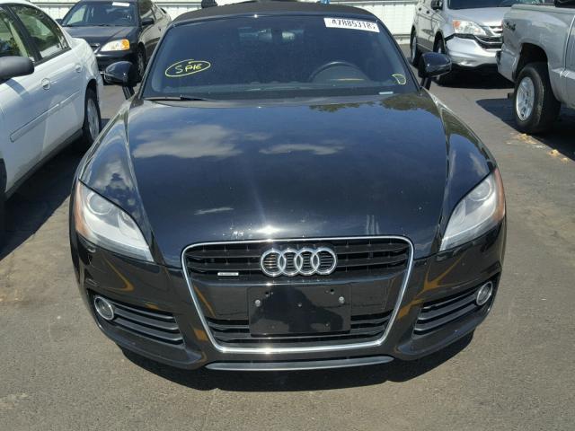 TRUSFAFK2B1021814 - 2011 AUDI TT PREMIUM BLACK photo 9