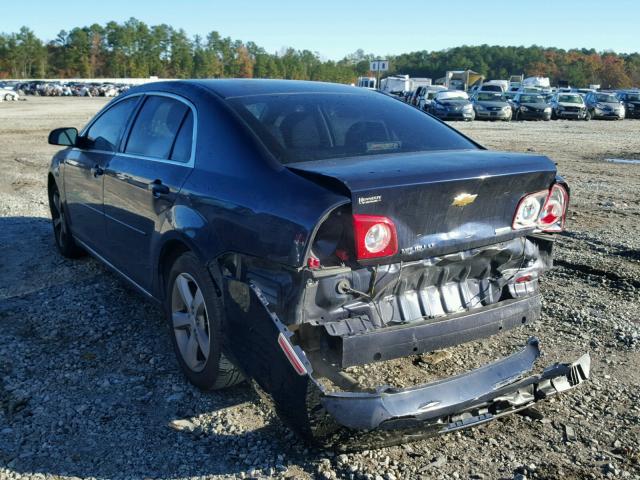 1G1ZC5EUXBF322709 - 2011 CHEVROLET MALIBU 1LT BLUE photo 3