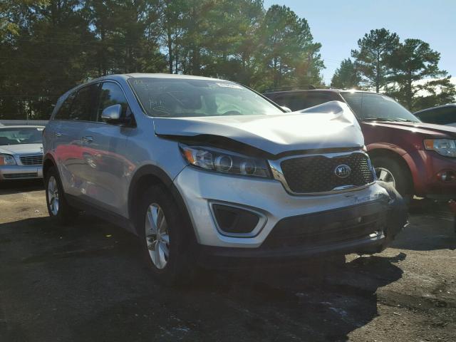 5XYPG4A36HG282290 - 2017 KIA SORENTO LX SILVER photo 1