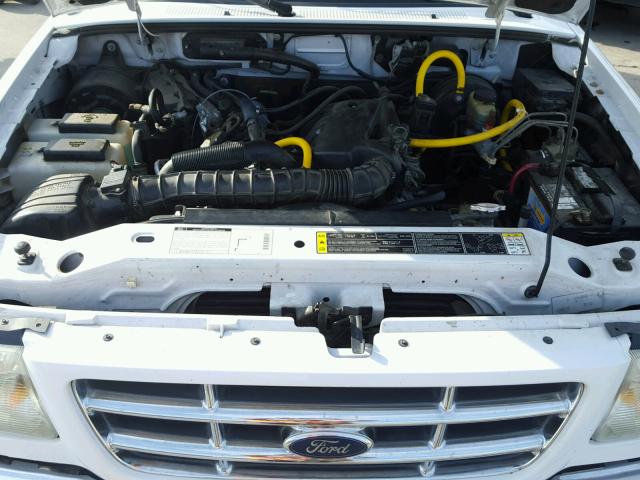 1FTYR14U62PA95010 - 2002 FORD RANGER SUP WHITE photo 7