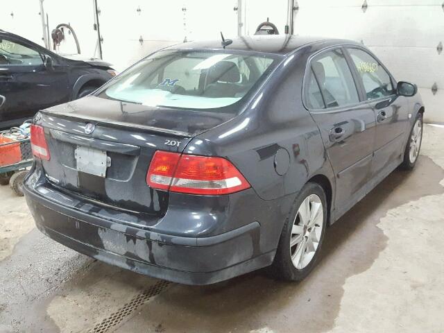 YS3FD49Y571145742 - 2007 SAAB 9-3 2.0T BLACK photo 4