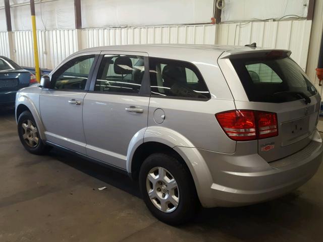 3D4PG4FB5AT114917 - 2010 DODGE JOURNEY SE SILVER photo 3