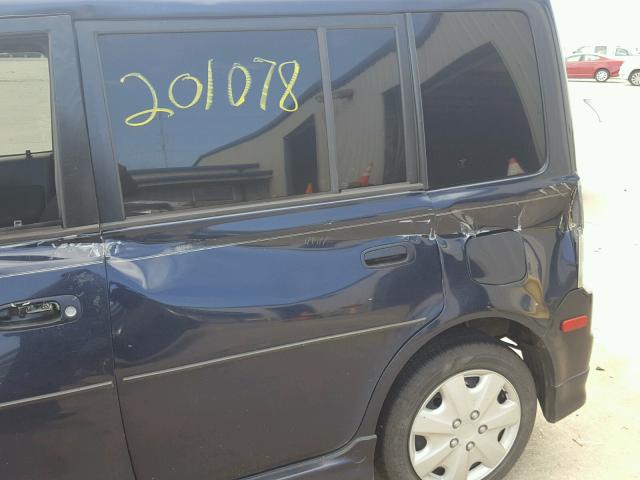 JTLKT334650195646 - 2005 TOYOTA SCION XB ლურჯი ფოტო 10