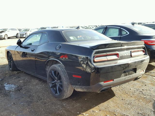 2C3CDZBT3HH613383 - 2017 DODGE CHALLENGER BLACK photo 3