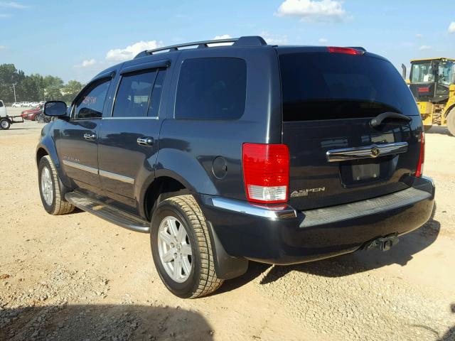 1A8HX58P97F510215 - 2007 CHRYSLER ASPEN LIMI BLUE photo 3