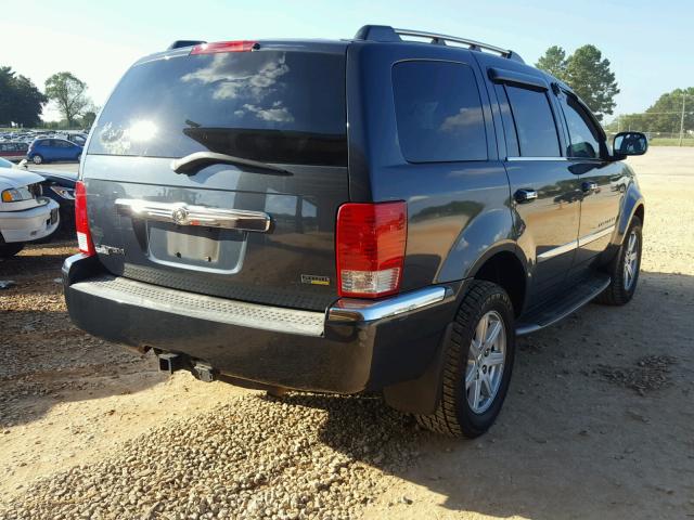 1A8HX58P97F510215 - 2007 CHRYSLER ASPEN LIMI BLUE photo 4