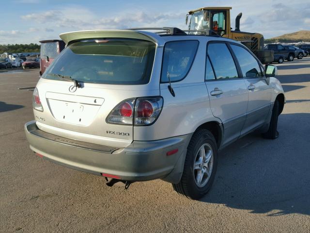 JTJHF10U730298655 - 2003 LEXUS RX 300 SILVER photo 4