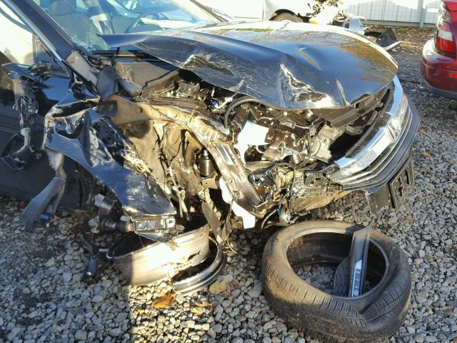 1HGCR2F78HA262648 - 2017 HONDA ACCORD EX BLACK photo 9