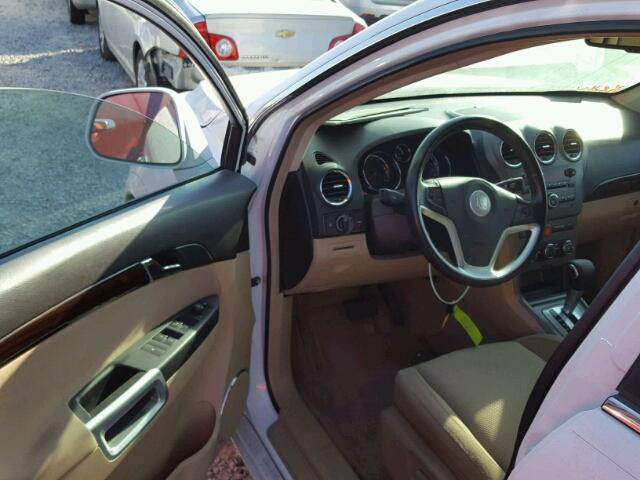 3GSCL53748S547775 - 2008 SATURN VUE XR WHITE photo 9