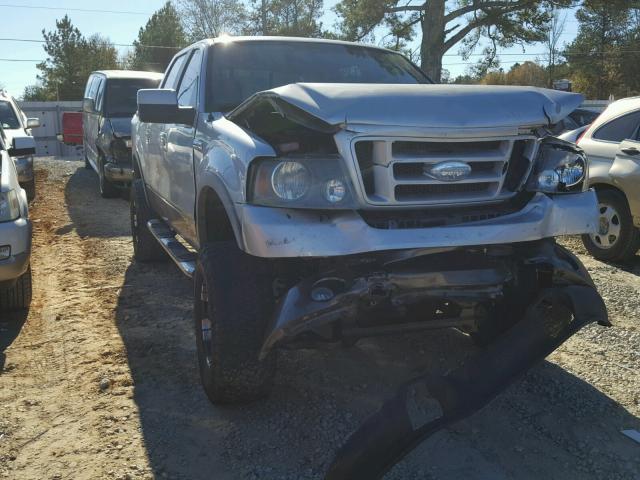 1FTPW14V57KC99153 - 2007 FORD F150 SUPER SILVER photo 1