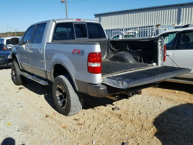 1FTPW14V57KC99153 - 2007 FORD F150 SUPER SILVER photo 3