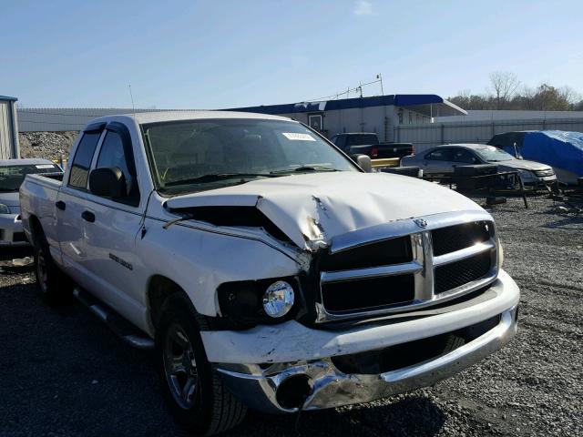 1D7HA18N73S303488 - 2003 DODGE RAM 1500 S WHITE photo 1