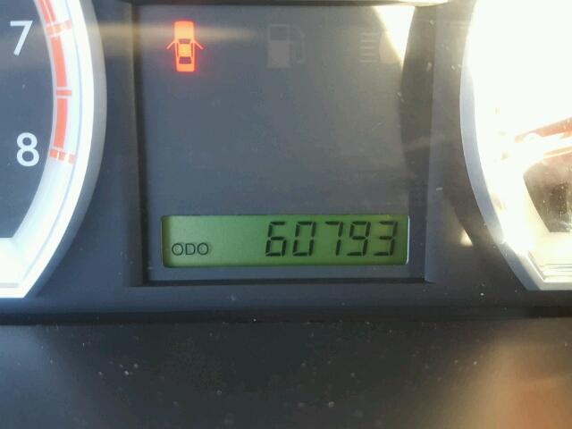 KL1TD5DE9AB071568 - 2010 CHEVROLET AVEO LS RED photo 8