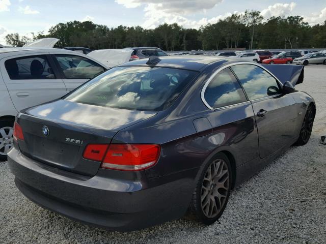 WBAWB335X7PV72415 - 2007 BMW 328 I GRAY photo 4