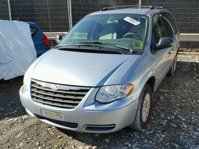 2A4GP44R36R642960 - 2006 CHRYSLER TOWN & COU BLUE photo 2