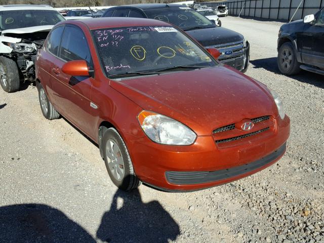 KMHCM36C88U094908 - 2008 HYUNDAI ACCENT GS RED photo 1