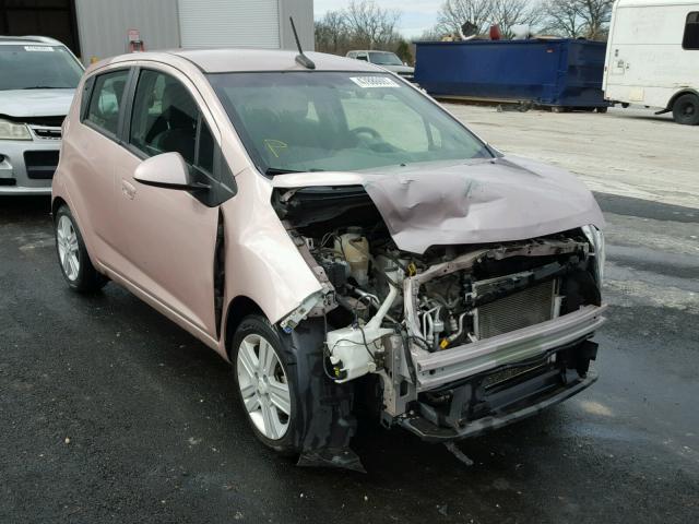 KL8CA6S95DC564572 - 2013 CHEVROLET SPARK LS PINK photo 1