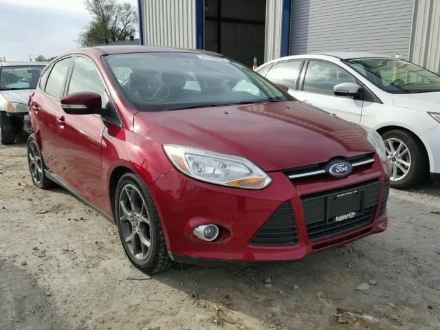 1FADP3K21EL184356 - 2014 FORD FOCUS SE RED photo 1