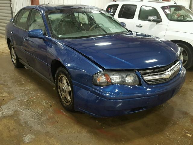 2G1WF52E659245714 - 2005 CHEVROLET IMPALA BLUE photo 1