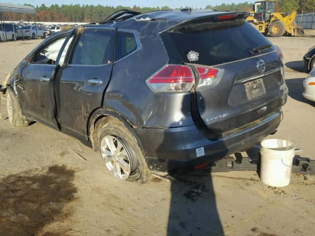 5N1AT2MT2EC776689 - 2014 NISSAN ROGUE S GRAY photo 3