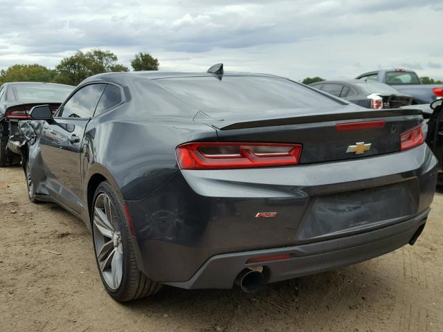 1G1FA1RS2G0148607 - 2016 CHEVROLET CAMARO LT CHARCOAL photo 3