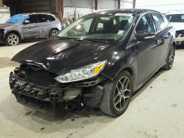 1FADP3F28FL321840 - 2015 FORD FOCUS SE BLACK photo 2