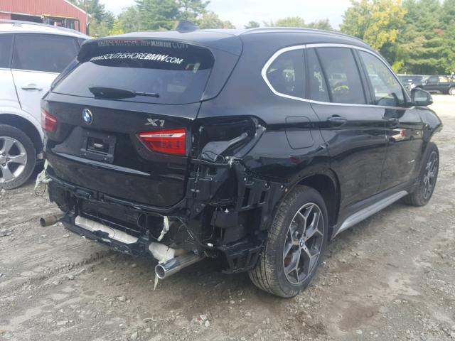 WBXHT3Z35J4A66245 - 2018 BMW X1 XDRIVE2 BLACK photo 4