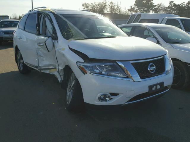 5N1AR2MM0EC604717 - 2014 NISSAN PATHFINDER WHITE photo 1