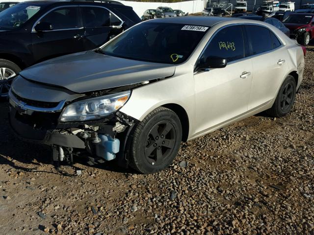 1G11B5SL8EF106647 - 2014 CHEVROLET MALIBU LS GOLD photo 2