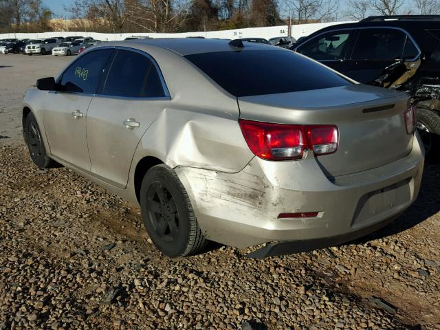 1G11B5SL8EF106647 - 2014 CHEVROLET MALIBU LS GOLD photo 3