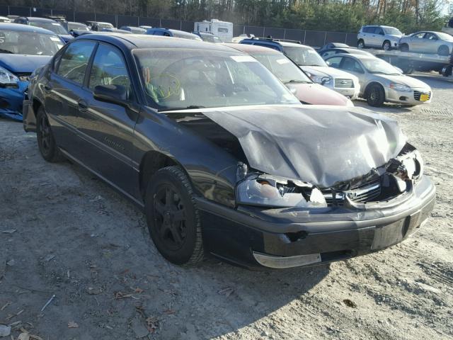 2G1WH52K639238338 - 2003 CHEVROLET IMPALA LS BLACK photo 1