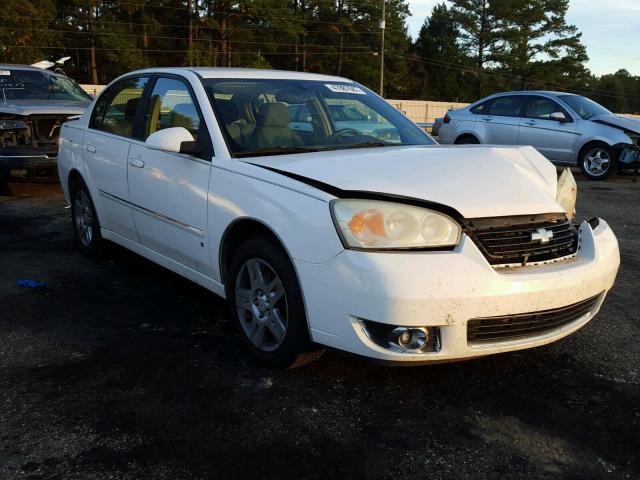 1G1ZT51876F185033 - 2006 CHEVROLET MALIBU LT WHITE photo 1