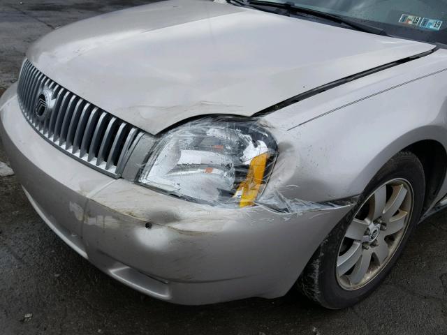 1MEHM40107G606115 - 2007 MERCURY MONTEGO LU SILVER photo 9