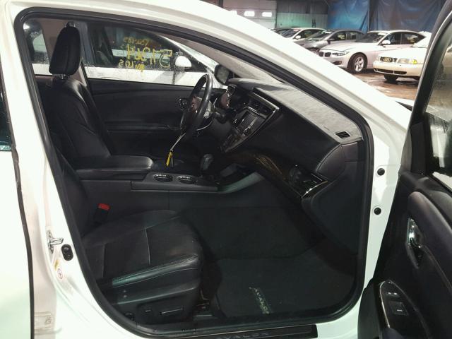 4T1BK1EB7EU088558 - 2014 TOYOTA AVALON BAS WHITE photo 5