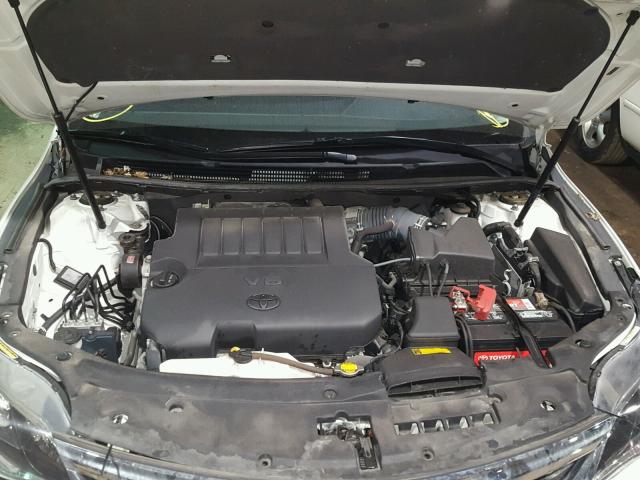 4T1BK1EB7EU088558 - 2014 TOYOTA AVALON BAS WHITE photo 7