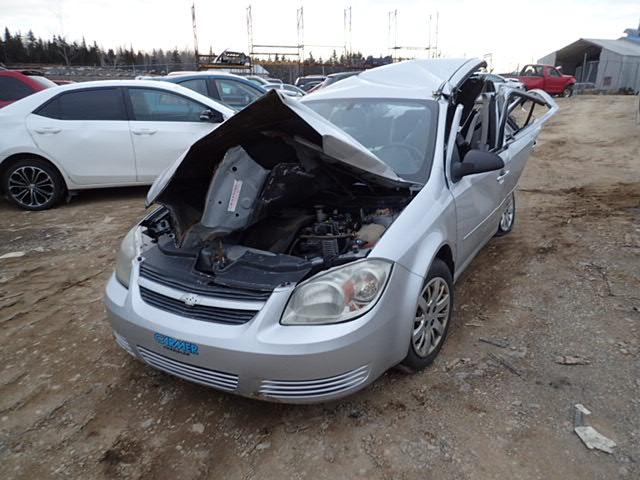 1G1AR55H697286388 - 2009 CHEVROLET COBALT SILVER photo 2